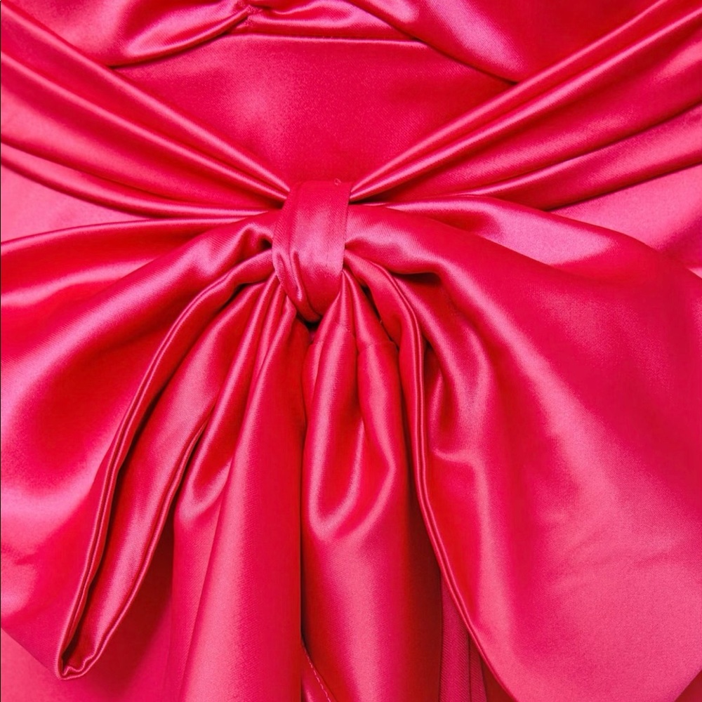 CLUB LONDON PINK BOW DRESS - Picture 5 of 7
